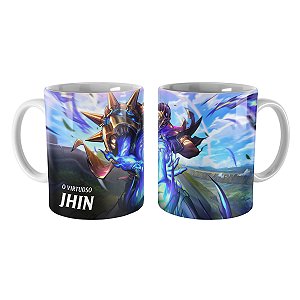 Caneca Jhin Soul Fighter League of Legends Lol