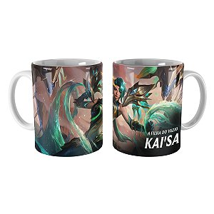 Caneca KaiSa Dragoa da Laguna League of Legends Lol