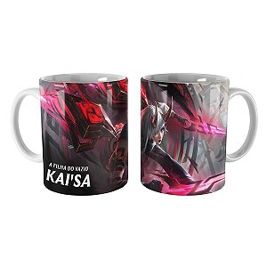 Caneca KaiSa Tinta Sombria League of Legends Lol