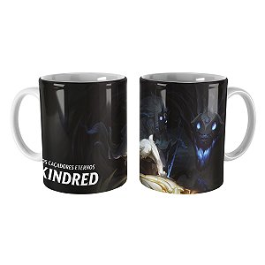 Caneca Kindred League of Legends Lol