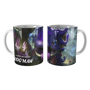 Caneca KogMaw Arcanista League of Legends Lol