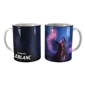 Caneca LeBlanc Natalina League of Legends Lol