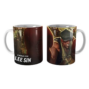Caneca Lee Sin Nocaute League of Legends Lol