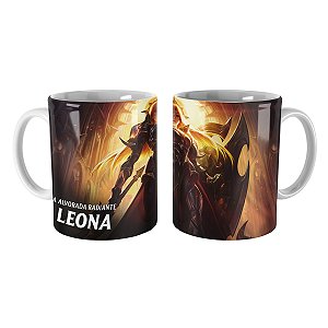 Caneca Leona Eclipse Solar League of Legends Lol