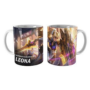 Caneca Leona Academia de Batalha de Prestígio Lol
