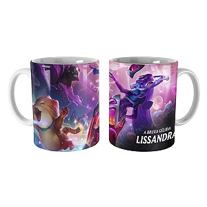 Caneca Lissandra Embalos no Espaço League of Legends Lol
