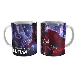 Caneca Lucian Cupido Mortal League of Legends Lol