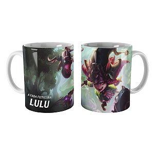 Caneca Lulu Treinadora de Dragões League of Legends Lol