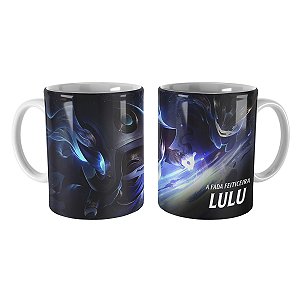 Caneca Lulu Feiticeira Cósmica League of Legends Lol