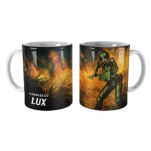Caneca Patrulheira Lux League of Legends Lol