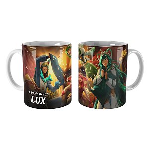 Caneca Lux Pijaminha Estelar League of Legends Lol