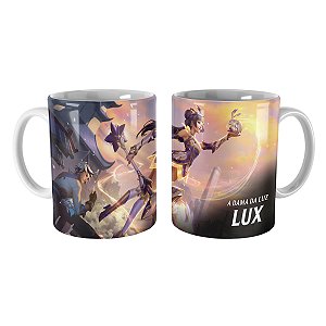 Caneca Lux de Porcelana de Prestígio League of Legends Lol