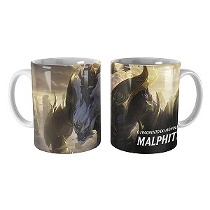 Caneca Malphite Guardião Lunar League of Legends Lol