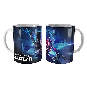 Caneca Master Yi Espada Cósmica League of Legends Lol