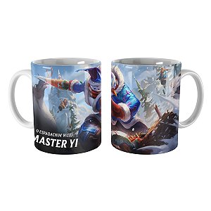 Caneca Yi Boneco de Neve League of Legends Lol