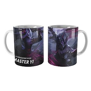 Caneca Master Yi Lua Sangrenta League of Legends Lol