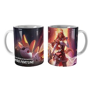 Caneca Miss Fortune Guardiã Estelar League of Legends Lol