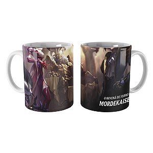 Caneca Mordekaiser Rei de Paus League of Legends Lol