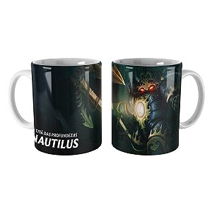 Caneca Nautilus Abissal League of Legends Lol