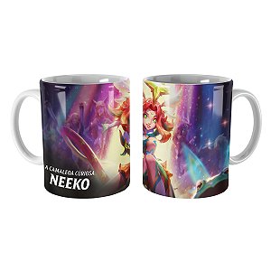 Caneca Neeko Guardiã Estelar League of Legends Lol