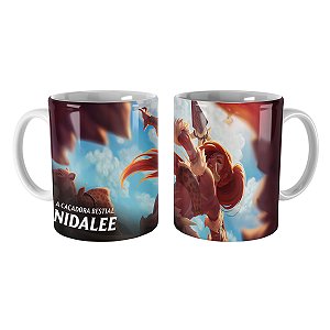 Caneca Nidalee Leopardo League of Legends Lol