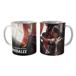 Caneca Nidalee Camareira Francesa League of Legends Lol