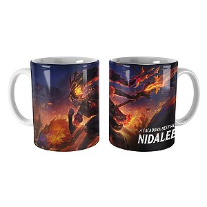 Caneca Nidalee La Ilusión League of Legends Lol