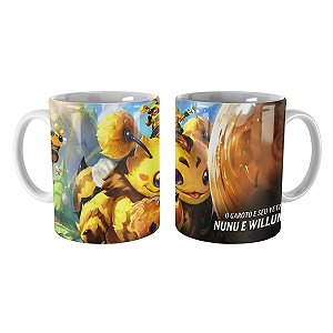 Caneca Nunu e Mellump League of Legends Lol