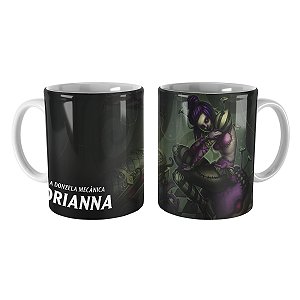 Caneca Orianna Fantoche Macabro League of Legends Lol
