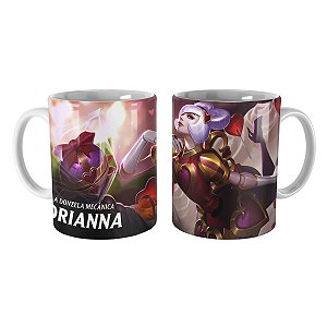 Caneca Orianna Cupido Mortal League of Legends Lol