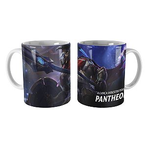 Caneca Pantheon Blindado League of Legends Lol