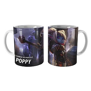 Caneca Poppy League of Legends Lol