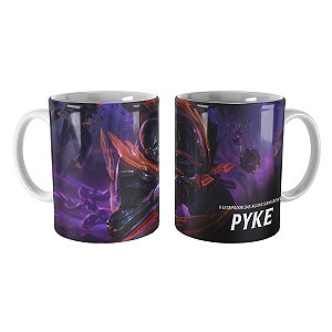 Caneca PROJETO: Pyke League of Legends Lol