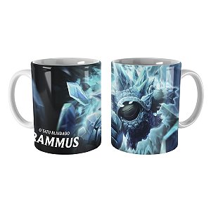 Caneca Rammus de Freljord League of Legends Lol
