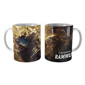 Caneca Rammus Guardião das Areias League of Legends Lol