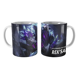 Caneca Rek'Sai Sabugueiro League of Legends Lol