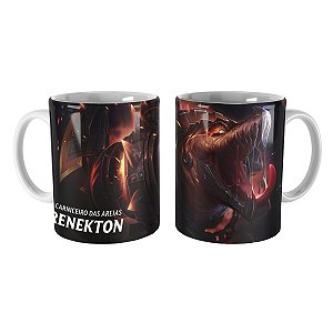 Caneca Renekton Terra Abrasada League of Legends Lol