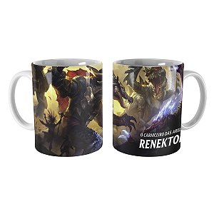 Caneca Renekton Pré-histórico League of Legends Lol