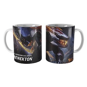 Caneca PROJETO: Renekton League of Legends Lol