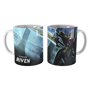 Caneca Riven Elite Carmesim League of Legends Lol