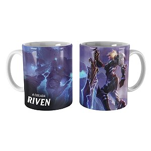 Caneca Riven Mundial 2012 League of Legends Lol