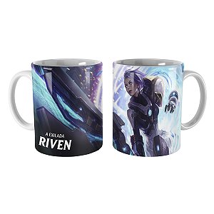 Caneca Pulsefire Riven League of Legends Lol