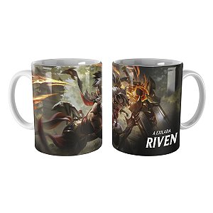 Caneca Riven Emboscada Primordial League of Legends Lol