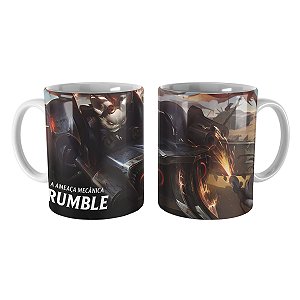 Caneca Rumble Barão das Terras Áridas League of Legends Lol