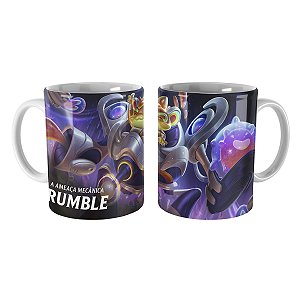 Caneca Rumble Embalos no Espaço League of Legends Lol