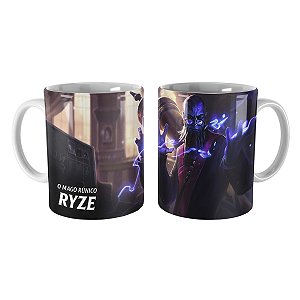 Caneca Mestre Ryze League of Legends Lol