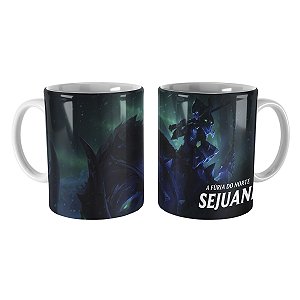 Caneca Sejuani Amazona das Trevas League of Legends Lol