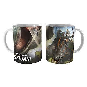 Caneca Sejuani Caçadora de Feras League of Legends Lol