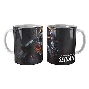 Caneca Sejuani Eclipse Solar League of Legends Lol