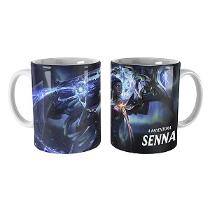 Caneca Senna Bênção do Inverno League of Legends Lol